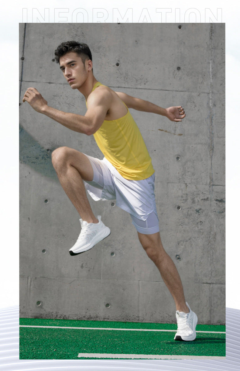 2025New Men's Shoes Lightweight Running Soft Sole Breathable Non-Slip Odor-Resistant Men's Mesh Outdoor Casual Shoes Sports Shoes