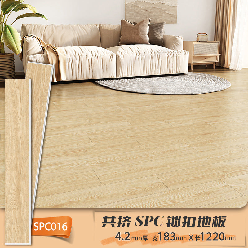 Anti-Slip Waterproof Fireproof Locking Eco-Friendly Flooring Commercial Project spc Stone Plastic Locking Type PVC Stone Crystal Flooring