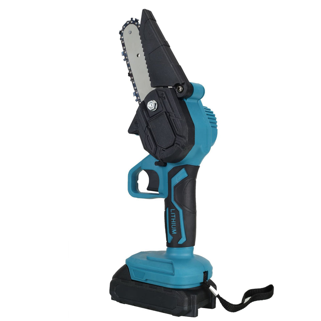 New Household Mini Electric Chainsaw Two-Piece Set Electric Garden Pruning Shears Multi-Functional Handheld Lithium Battery Pruning Shears