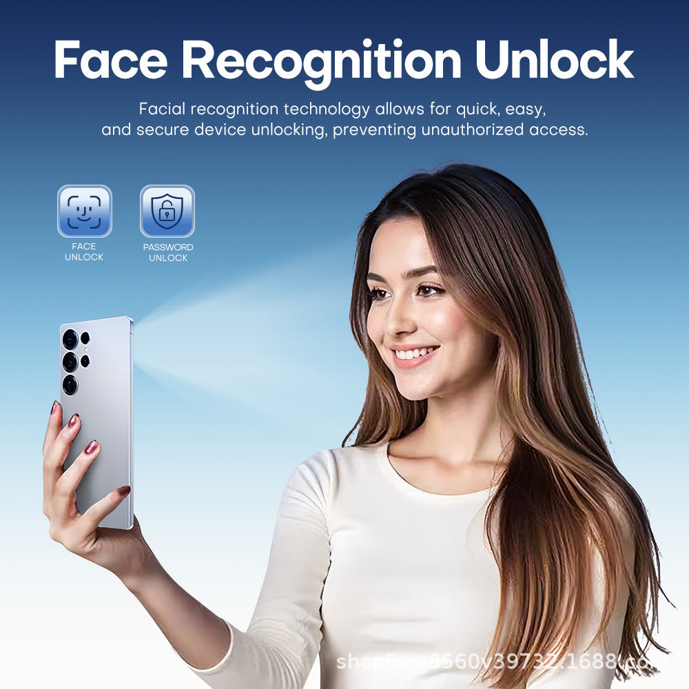 2025Hot Sale S25 Ultra Android7.3inch smartphone16+1T Mobile Phone Source Factory