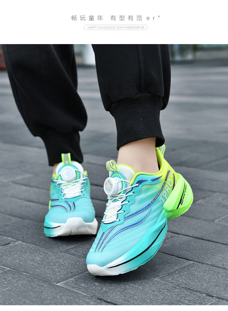 Red Rabbit7Pro Children's Shoes New Fashion Versatile Soft Sole Sports Shoes Breathable Non-Slip Youth Training Running Shoes