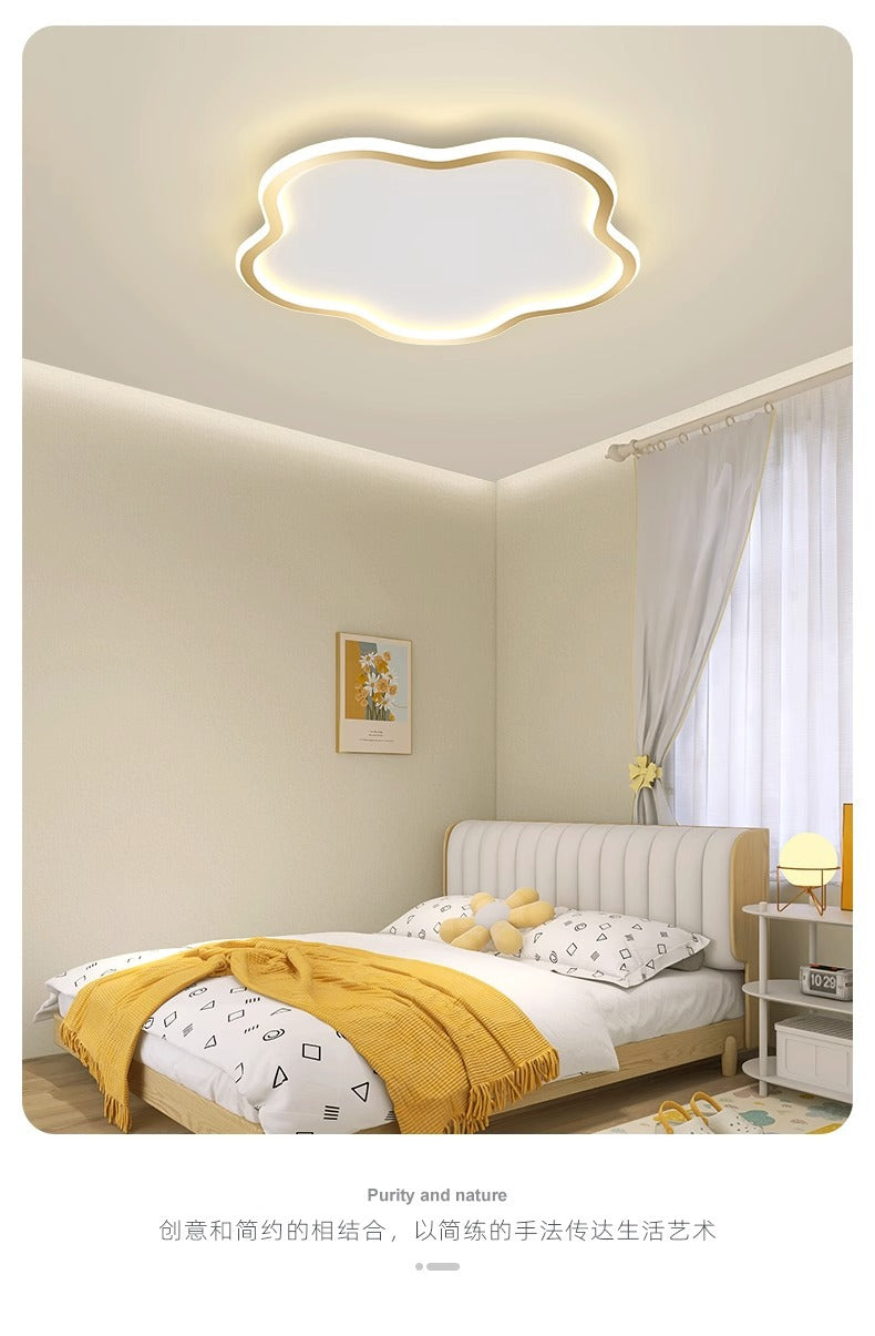 Creative Bedroom Main Light for Home Use led Ceiling Lamp Simple Modern Living Room Lamp Room Restaurant Study Flower Lighting