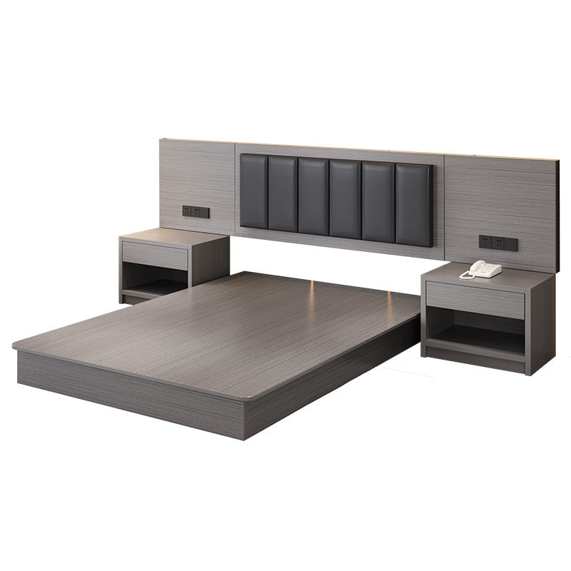 Hotel Guesthouse Bed Standard Room Full Set Furniture Apartment Homestay Single Double Bed Hotel Rental Room Special Bed Box