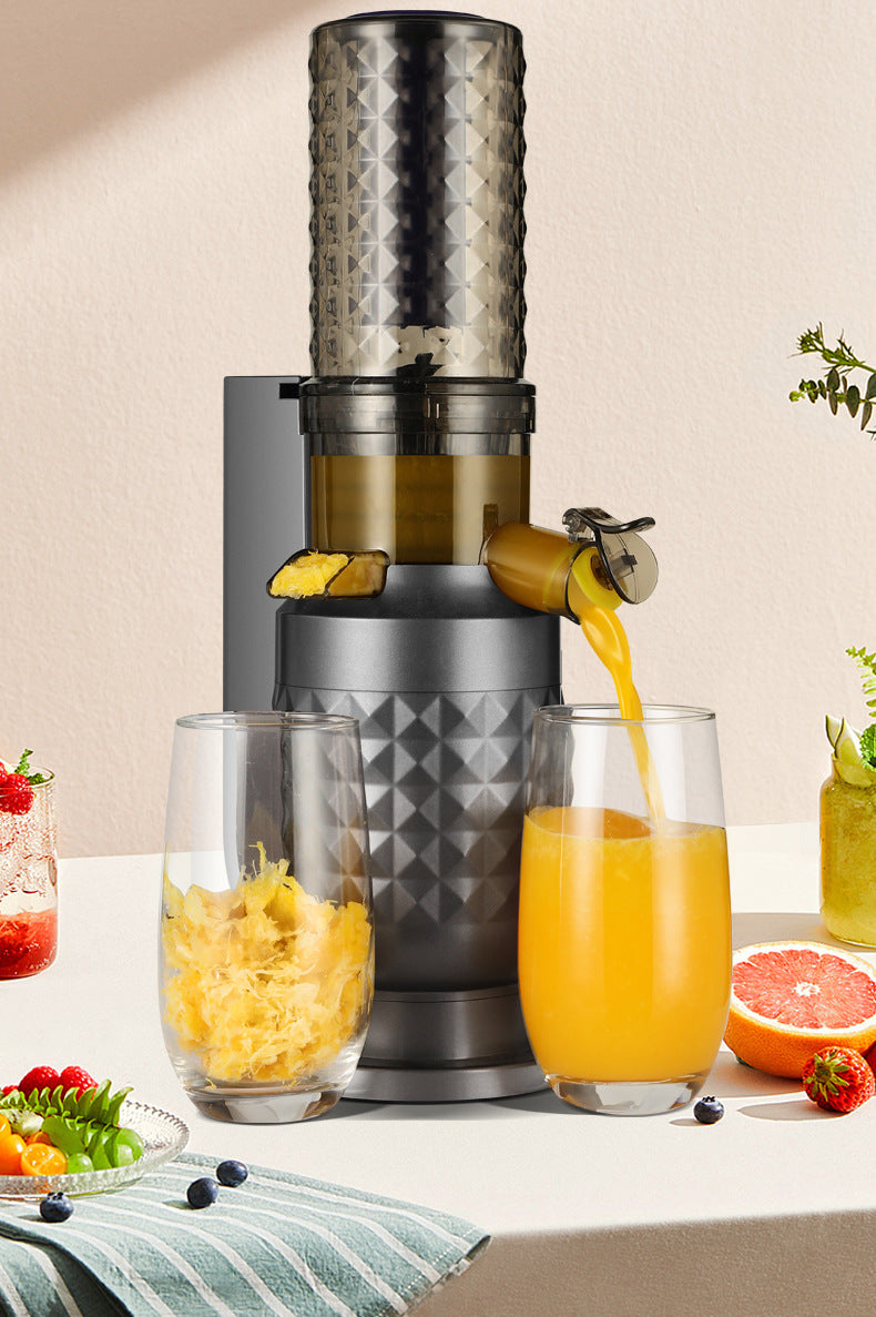 Gift Juicer with Pulp Separator for Home Use, Large Caliber, No Cutting Required, Commercial Grade, Fruit and Vegetable Juicer