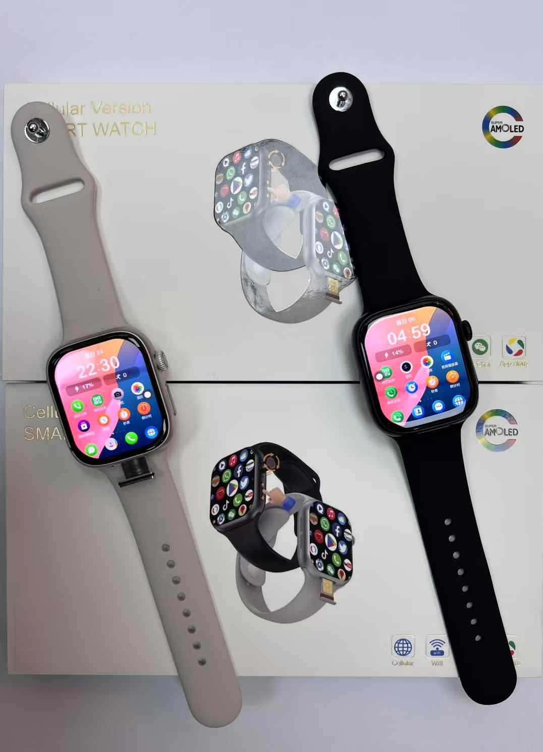 CD20Smart Watch5G Plug-in Card Full Netcom Google Store APP Download Rotating Camera Video