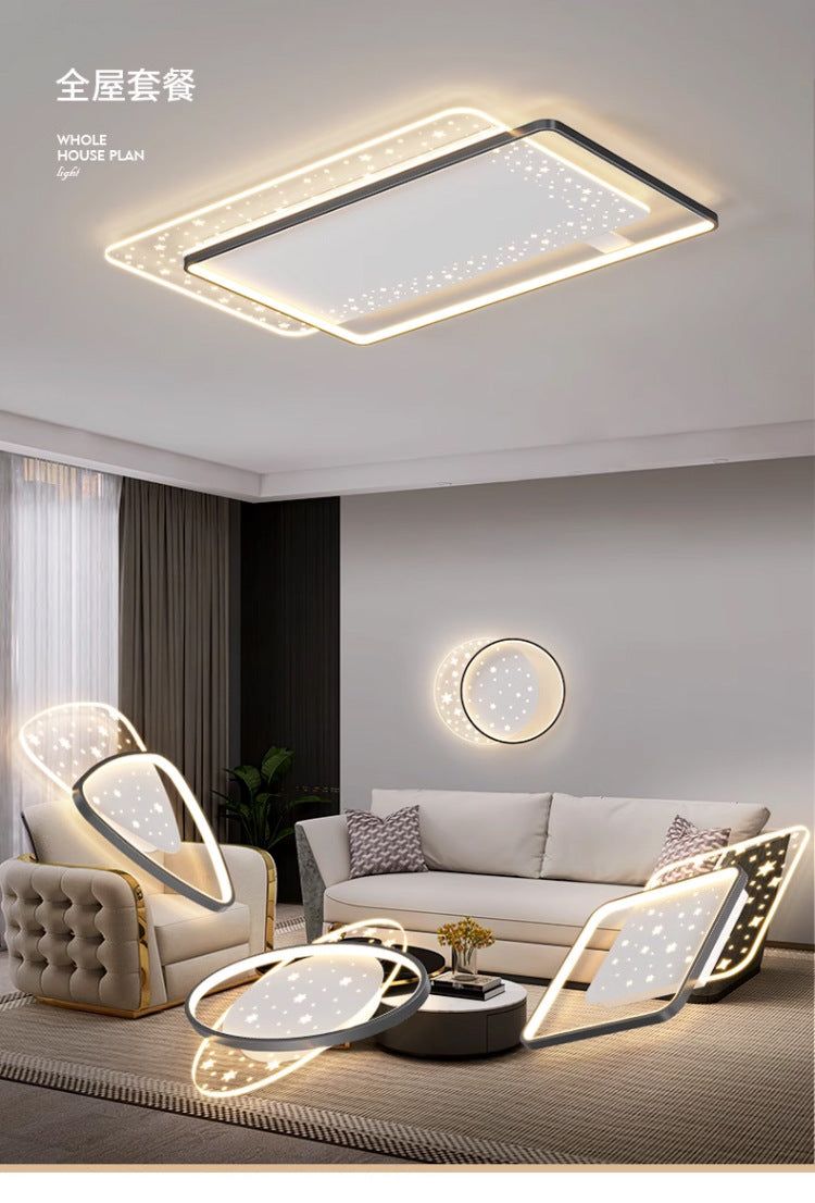 Living Room Light Full House Package Lighting Modern Minimalist Style Living Room Light Creative Bedroom Light Ceiling Light Zhongshan Lighting