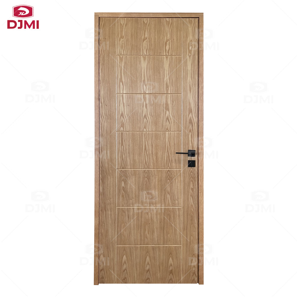 Manufacturer Custom High Quality Bedroom Solid Wood Door Design Modern Interior Room Doors Wooden