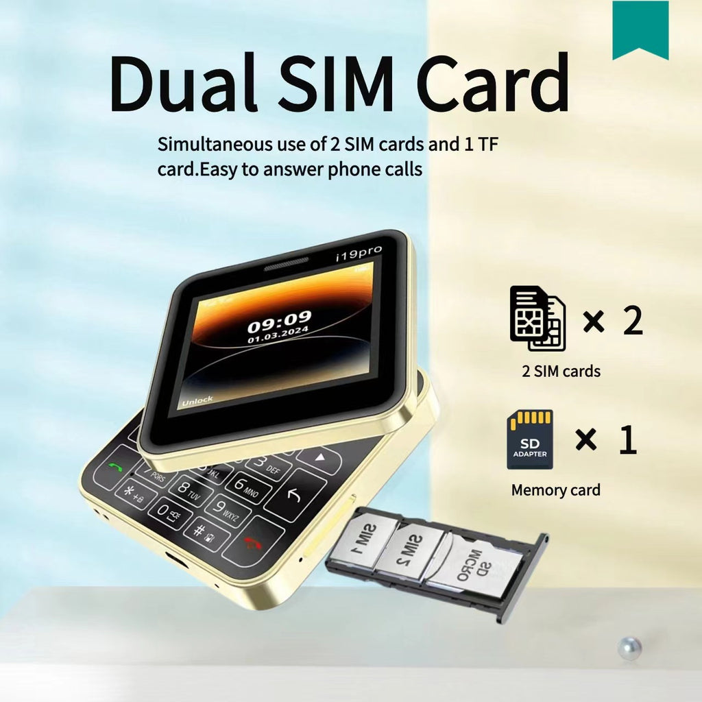 New i19pro Rotating Phone i15pro  i17pro F15mini Children's Student Card