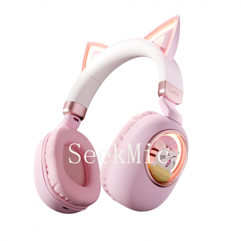 Hot-selling Wireless Over-ear Bluetooth Headphones Long Battery Life High Sound Quality Student Children's Headset