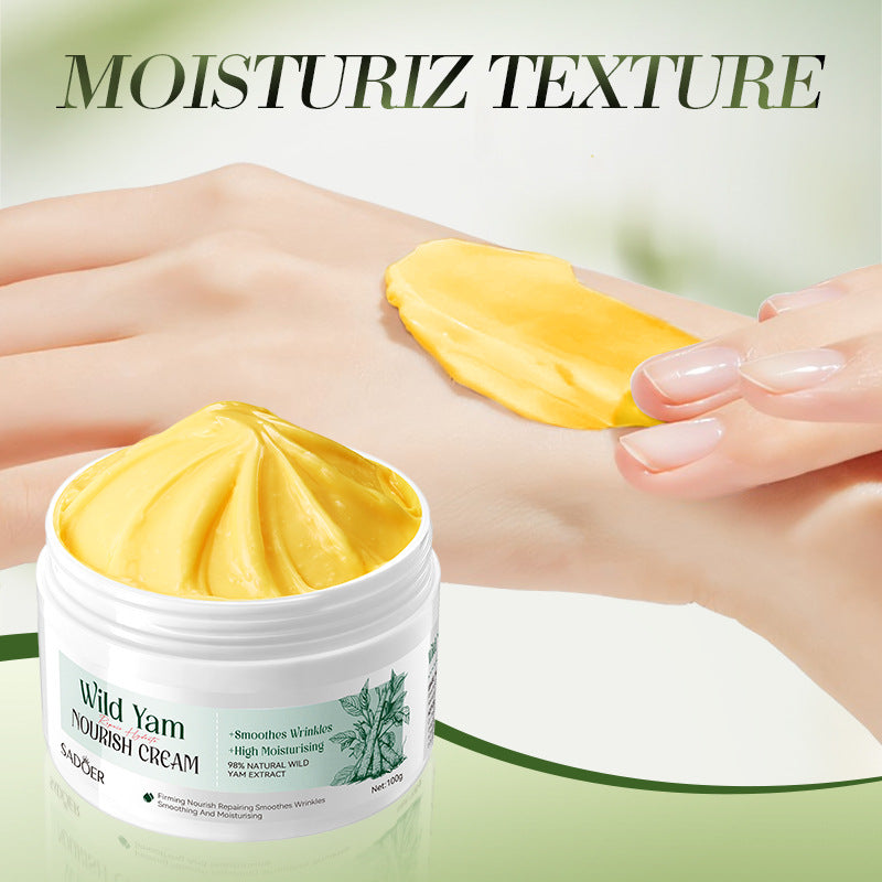 Yam Moisturizing and Nourishing Cream SADOER Moisturizing and hydrating skin cream cross-border foreign trade wholesale