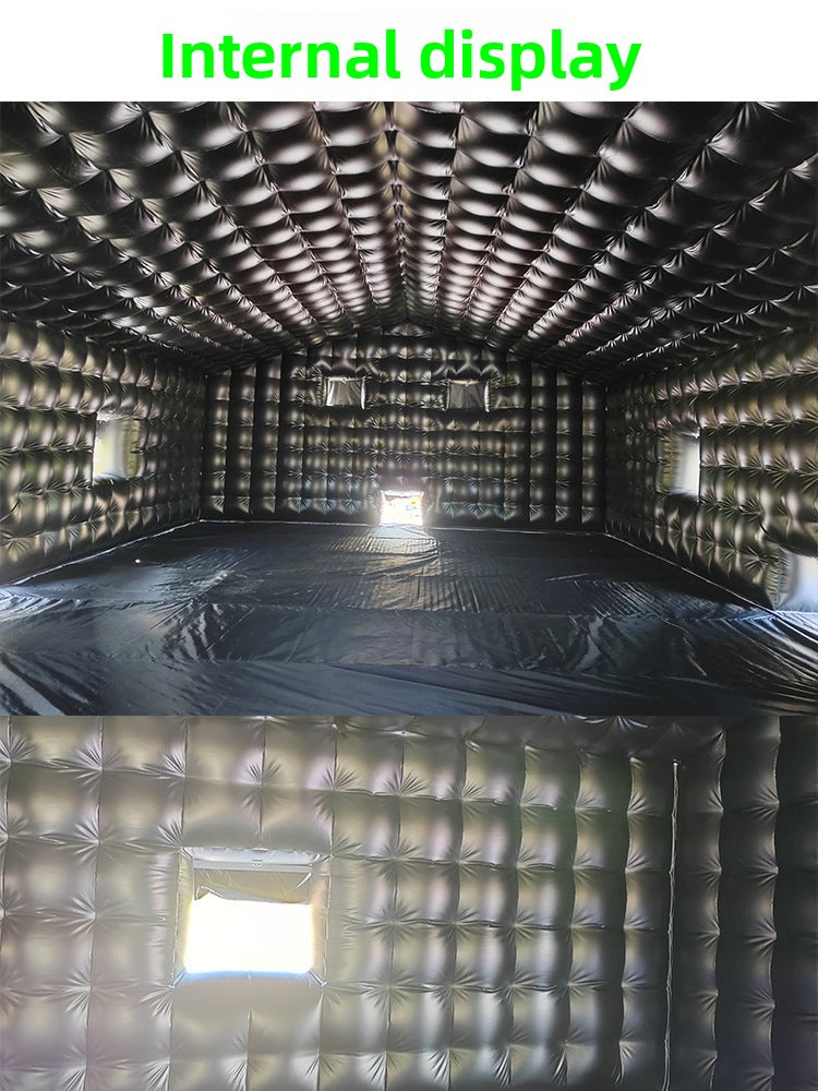 Internet Celebrity Inflatable Tent Large Outdoor Wedding Exhibition Mobile Banquet Tent Emergency Rescue Anti-epidemic Insulation Double Layer
