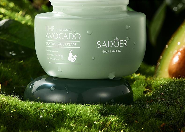 Full English Avocado Skincare Set SADOER Cleansing, moisturizing and moisturizing six-piece set  foreign trade wholesale