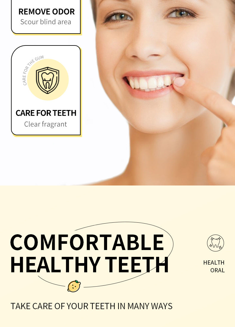 Full English Mouthwash Box Set SADOER Disposable Portable Oral Cleaning Care  Foreign Trade Wholesale