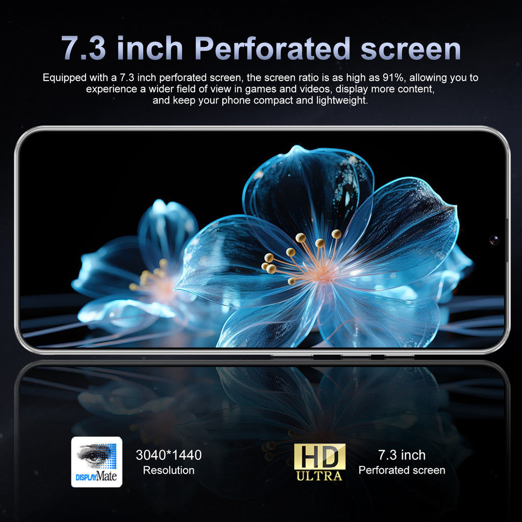 M15 Ultra Mobile Phone7.3Inch Large Screen16+1TB Memory Global All-in-One Machine Directly Shipped from Factory