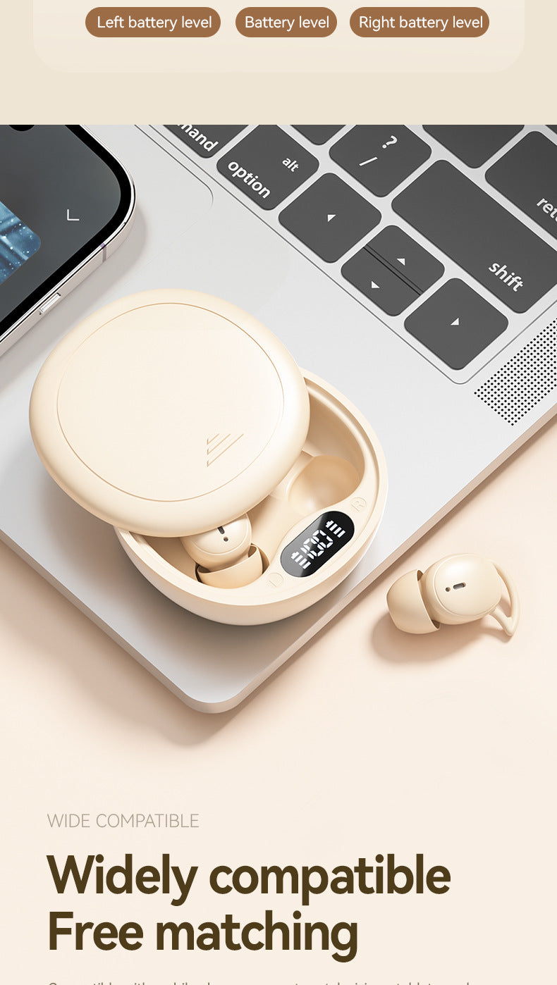 Popular M73Bluetooth headset in-ear mini digital display long battery life noise-canceling wireless Bluetooth headset for sleep