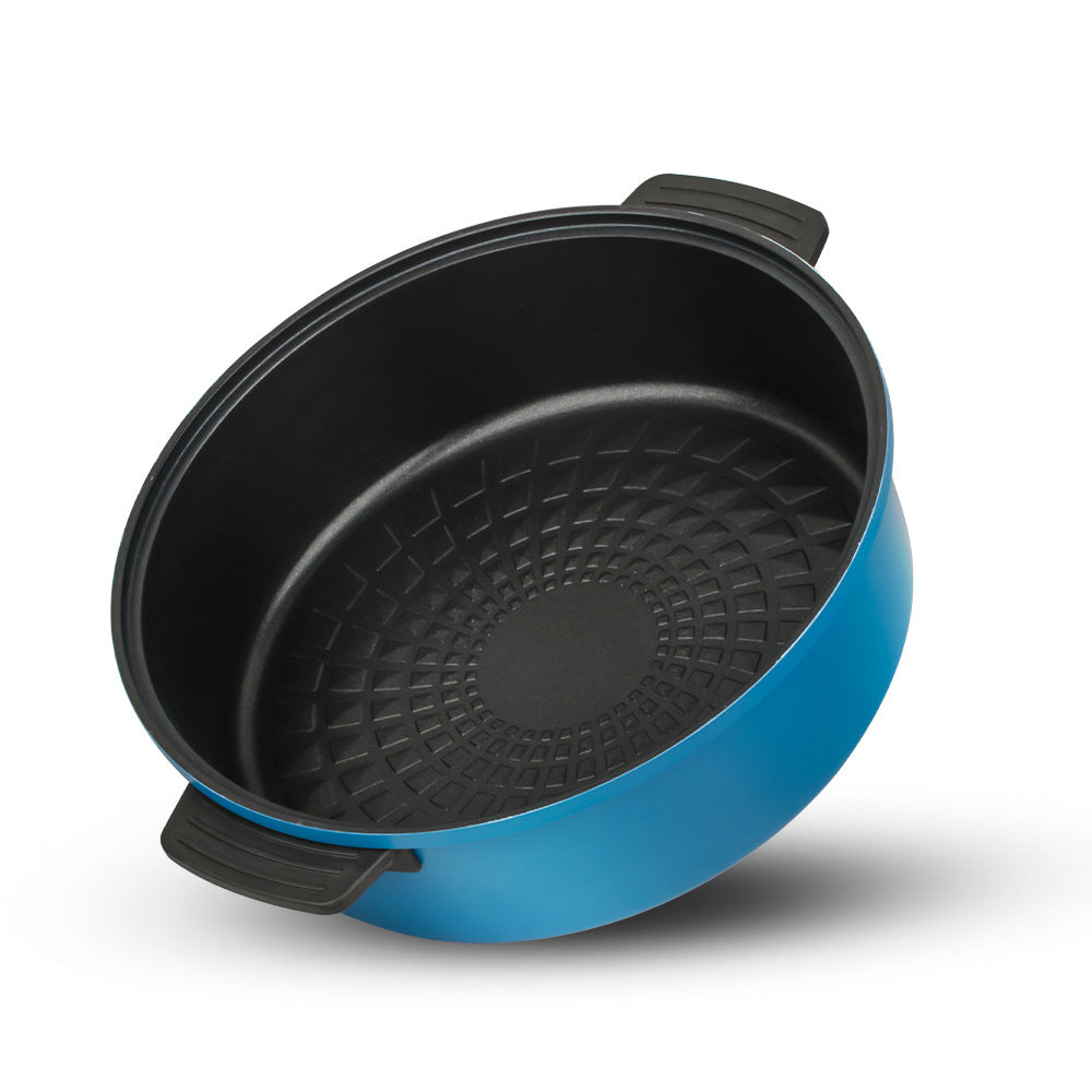 RAF European Standard Household BBQ Hot Pot Grill All-in-One Pot Multifunctional BBQ Machine Grilling and Stir-Frying Electric Grill Pan