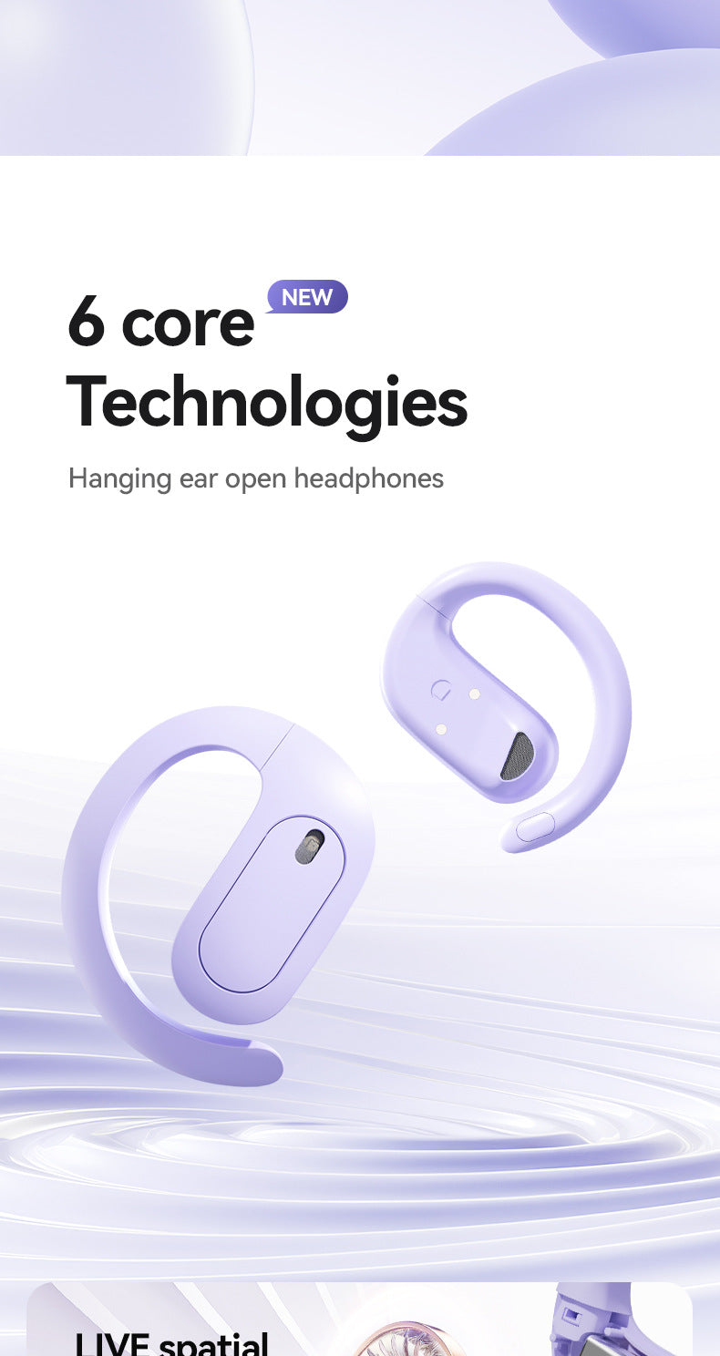 M112Hot-selling Mini Fan Mini You OWS Bluetooth Headset Open Ear Hanging Wireless Bluetooth Headset