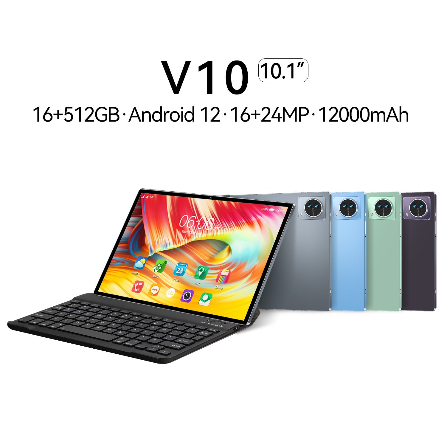 New V10 Smart Tablet PC10Inch High-Definition Large Screen Shopee E-commerce