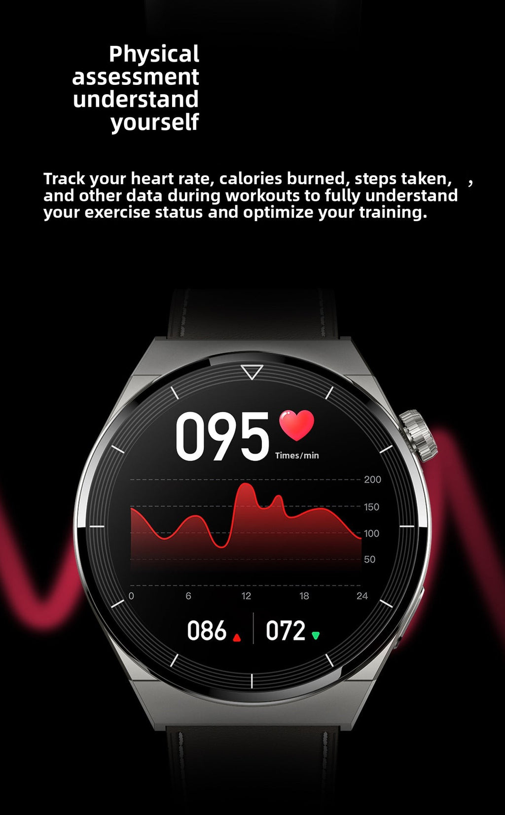 New HK46Smart Watch HD AMOLED Multiple Screen Dial Switching NFC Offline Alipay Factory