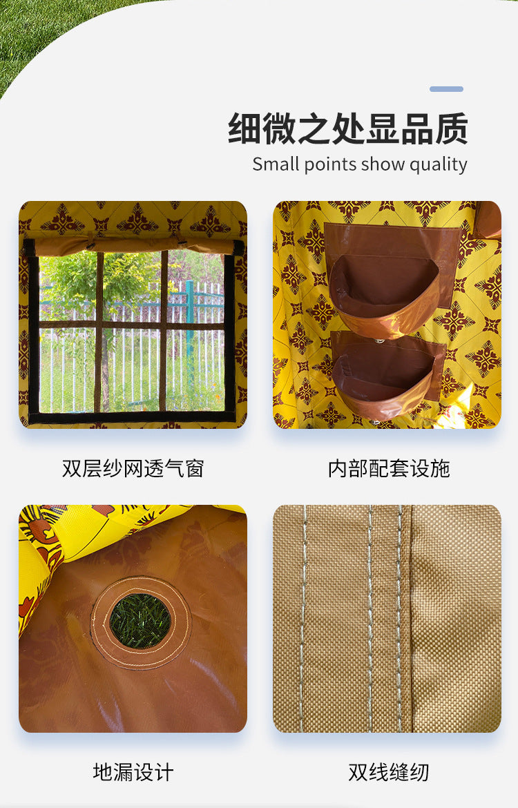 Middle East Inflatable Tent Outdoor Portable Mobile Toilet Tent Rainproof Dustproof Arabian Camping Tent