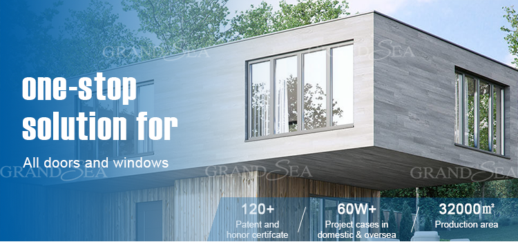Strong Stainless Steel Mesh Customized Aluminum Balcony Sliding windows With Safety Lock