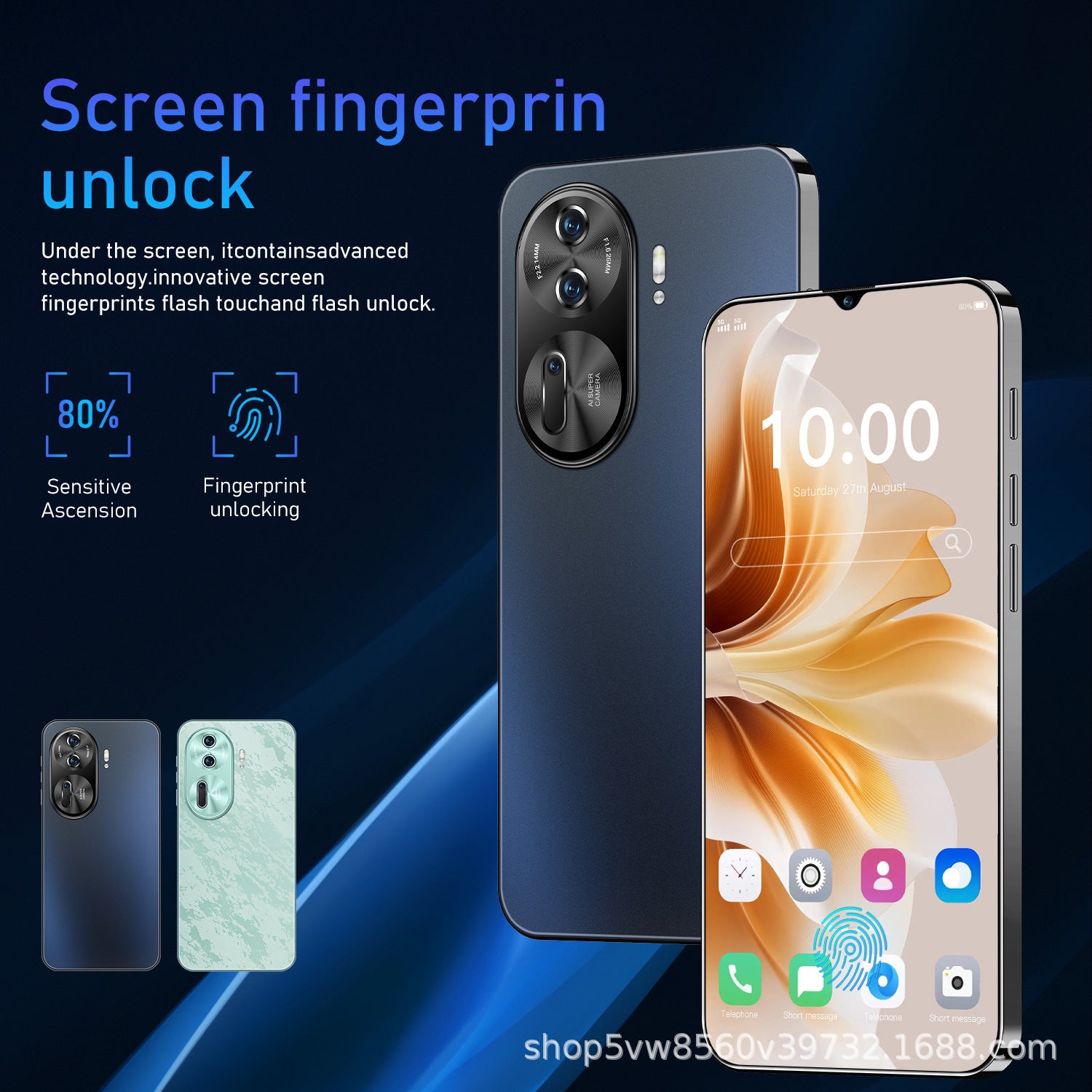 Hot Sale Reno11Proq Android Smartphone16+1T Source Factory Direct Sales