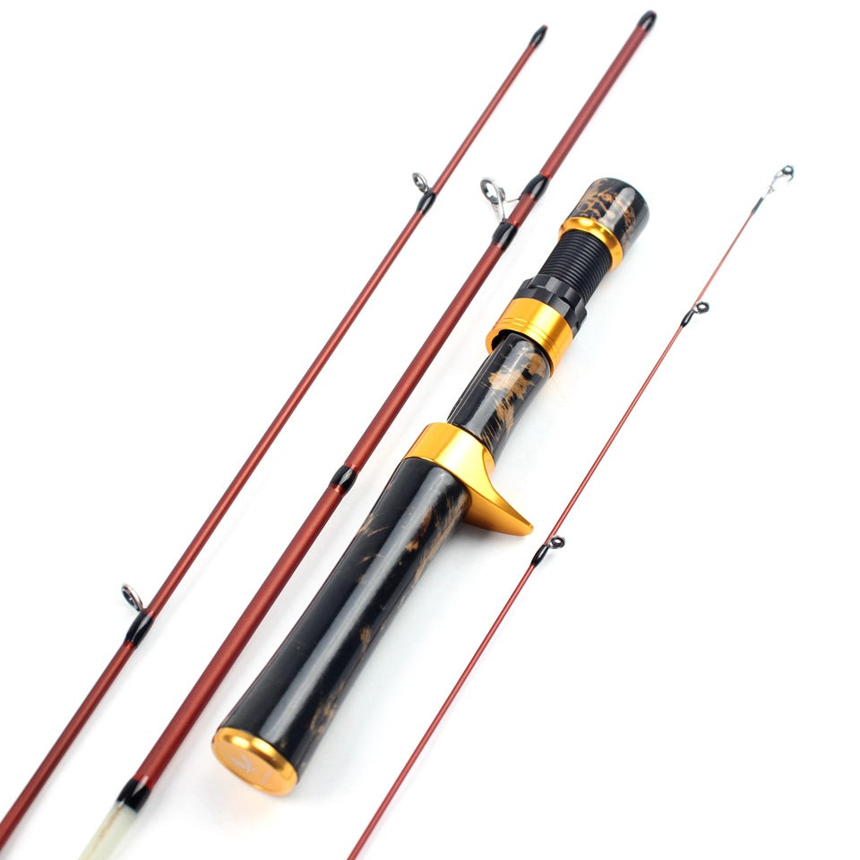 1.4MiXixiu Elastic Rod Ultra-Soft Portable Four-Section Lure Rod for Fishing Small Fishes Like Mouthfish and White Striped Fish Wholesale from Manufacturer