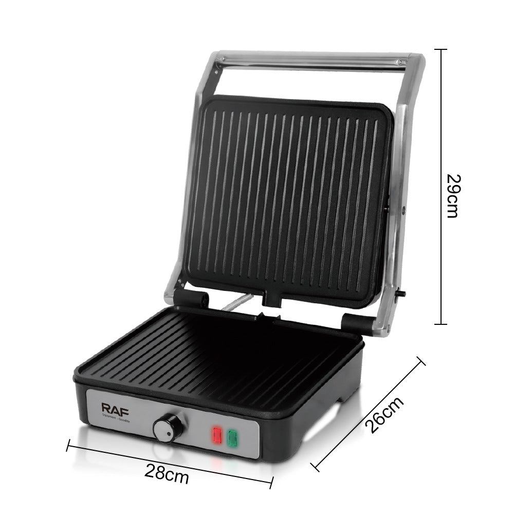 European Standard Professional Steak Machine Home Use Grilling Steak Device Double-Sided Constant Temperature Iron Plate BBQ Meat Machine R.2683