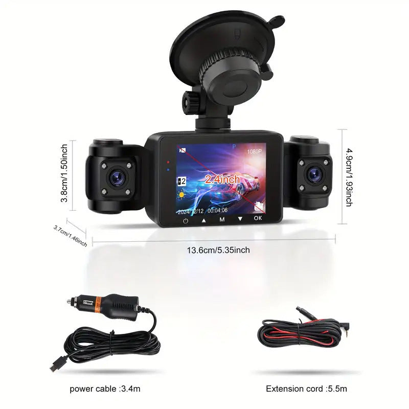 New S7Sanlu Dash Cam Private Model Car Camera Parking Monitoring HD Night Vision1080P