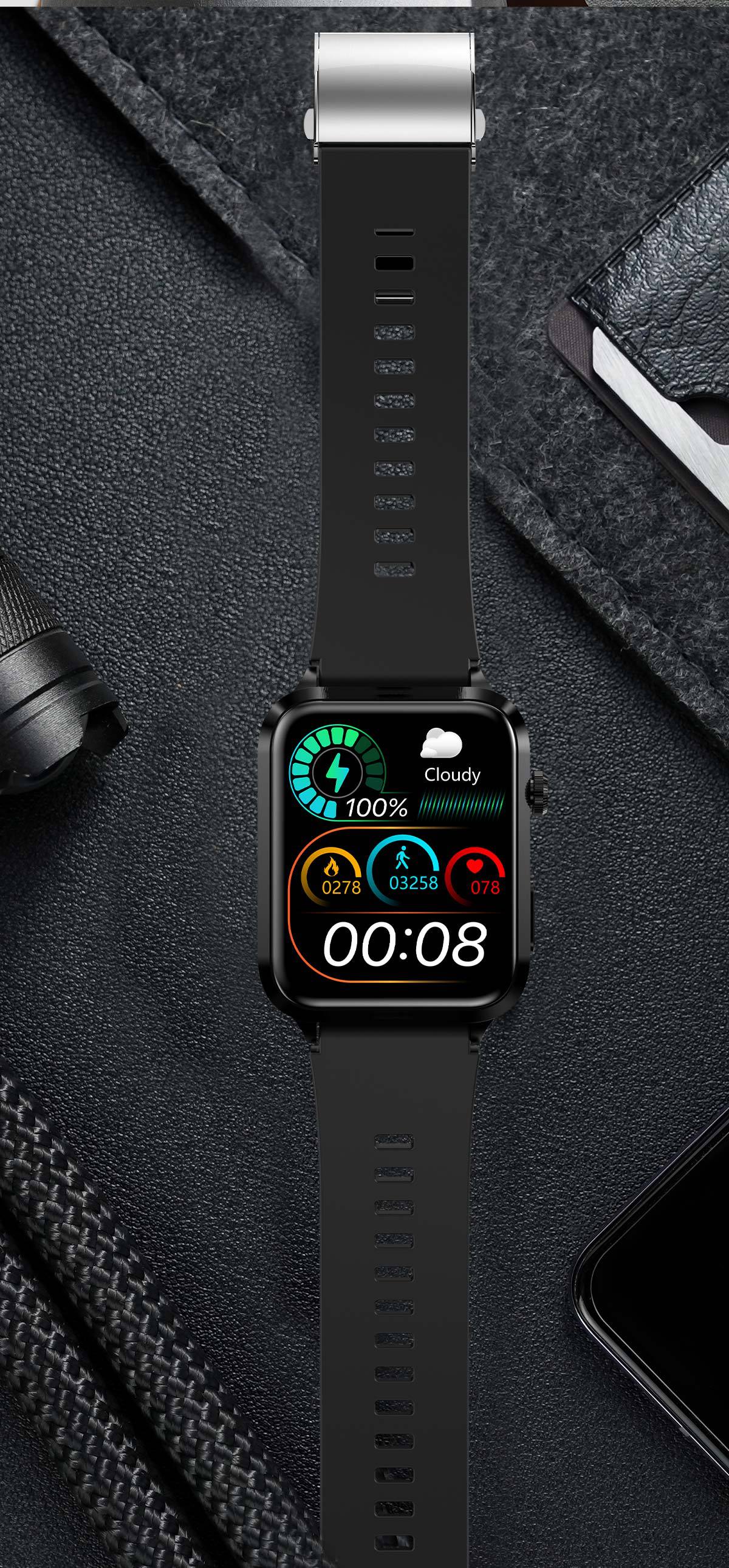 s11Air Pump Type Precision Blood Pressure Smart Watch ECG Monitoring s18Blood Pressure Smart Watch Can Be Connected APP