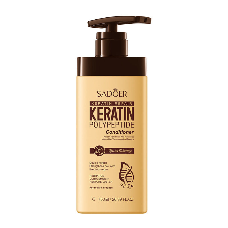 Keratin Peptide Conditioner SADOER Smooth Nourishing Hair Conditioner Cross-Border Wholesale