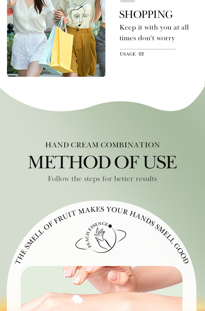 Full English SADOER Fruit Combination Moisturizing Hand Cream Hydrating Autumn and Winter Hand Cream  Foreign Trade Wholesale