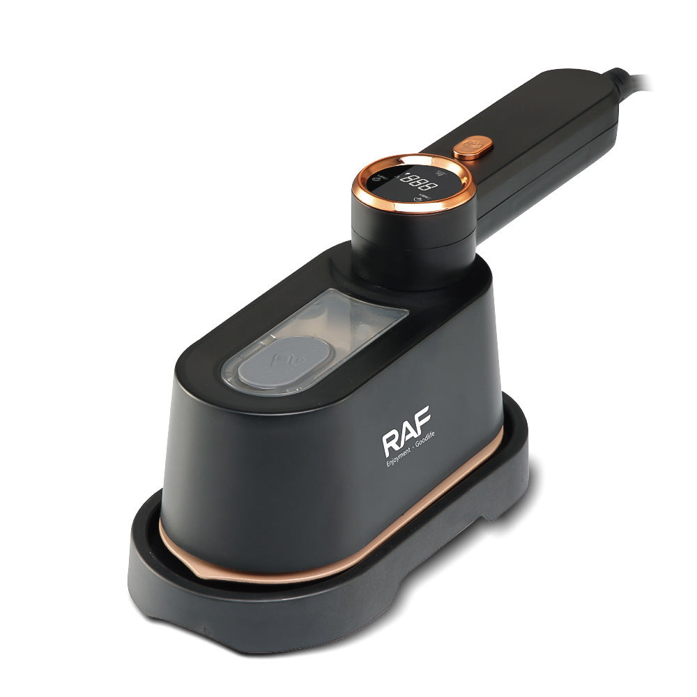 RAF EU Standard Handheld Steam Iron for Home, Business Travel, Mini Portable Garment Steamer5Gear Temperature Adjustment