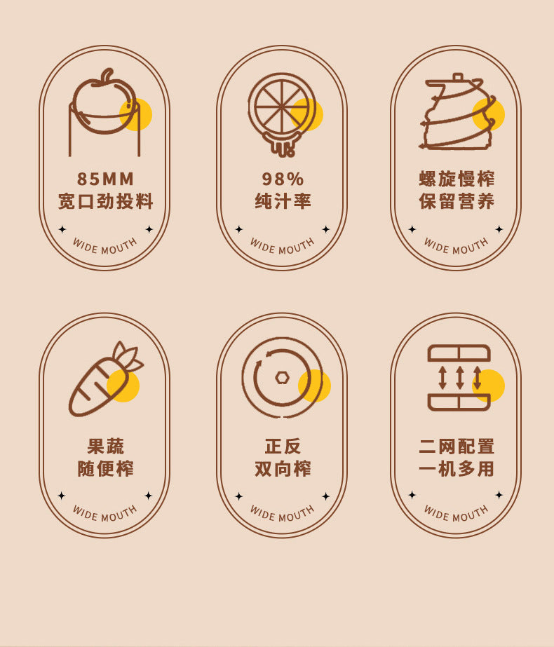 Customized Ice Crushing Juice Maker for Home Use, Fully Automatic Juice and Pulp Separation, Fruit Juice Maker, Juice Extractor