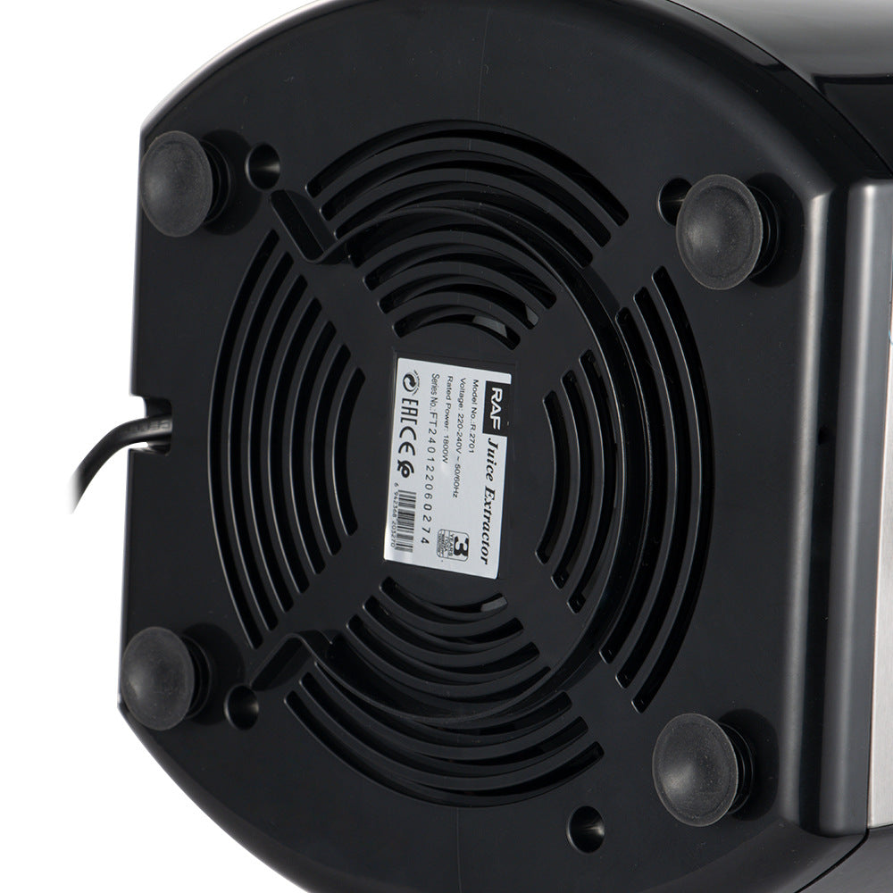 RAF EU Standard Juicer Household Fully Automatic Large Caliber Juicer Juice with Pulp Separated R.2701