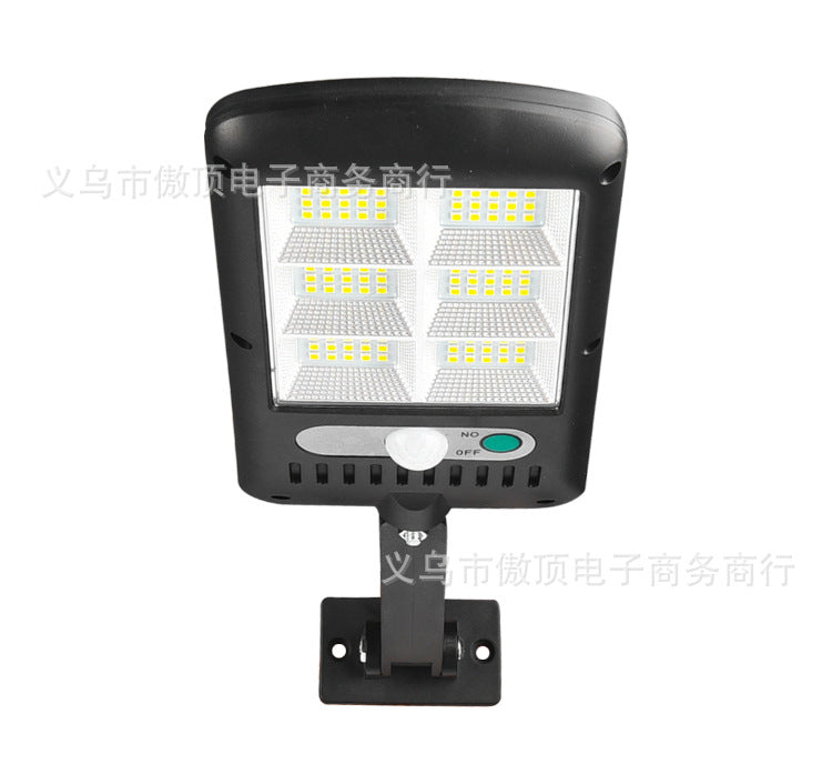 Outdoor Solar Light Human Body Sensing Street Light Bracket Integrated Garden Light Waterproof Garden Light Garage Light