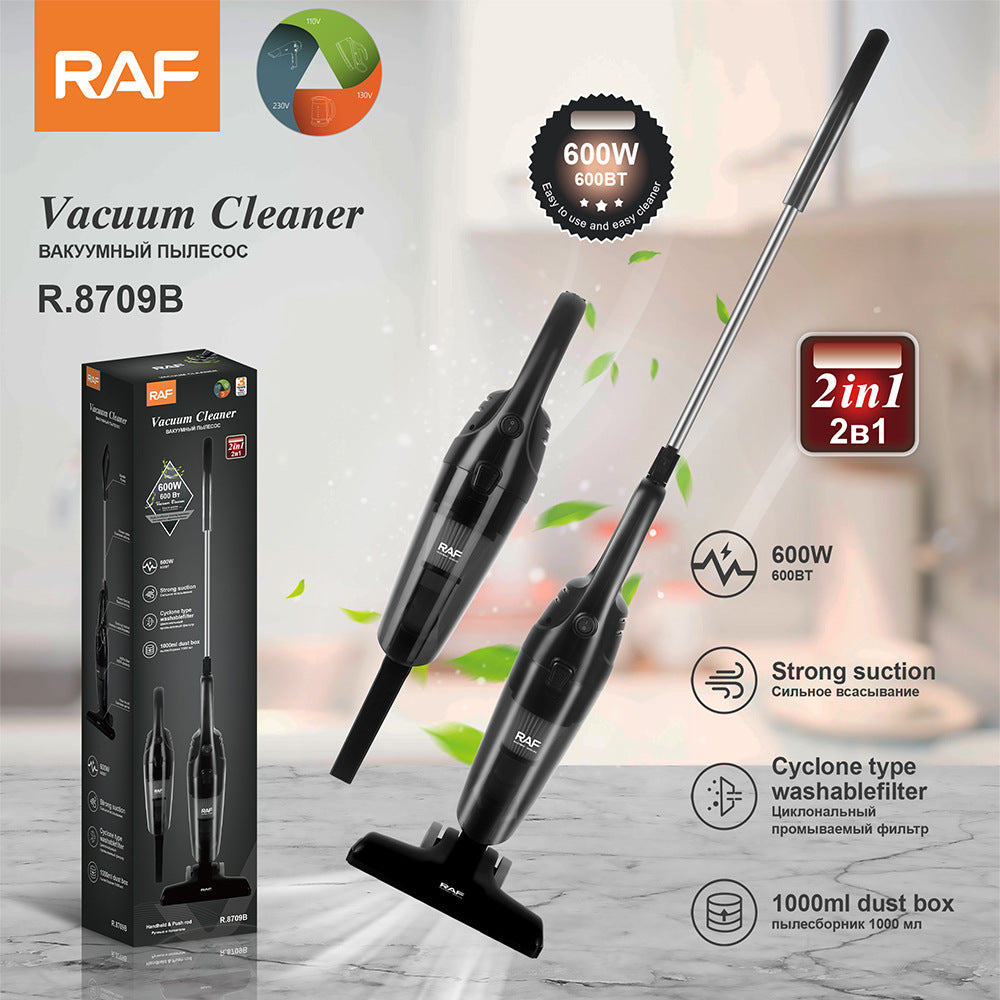 RAF European Standard Vacuum Cleaner Household Handheld High-Power Vacuum Cleaner Portable High Suction Dust Removal R .8709