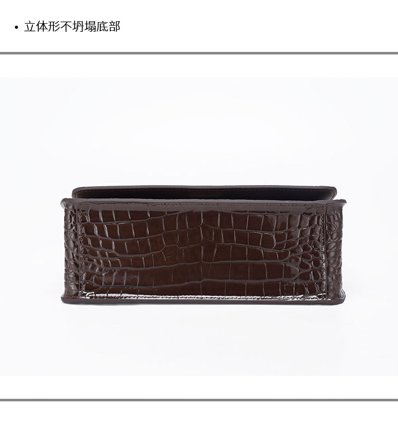 European and American Retro Trend Underarm Women's Bag Crocodile Pattern Single Shoulder Bag Versatile Fashion Crossbody Women's Bag