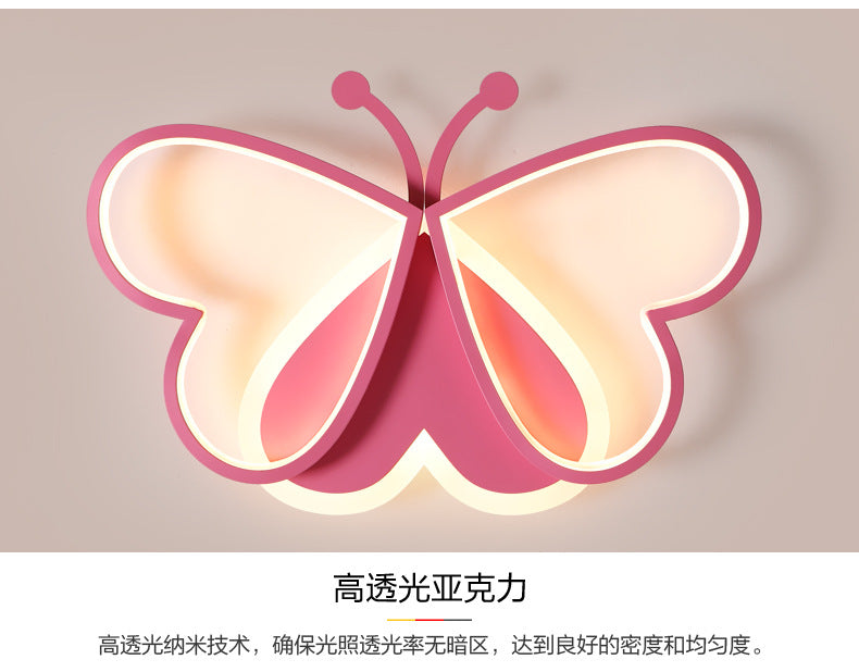 Children's Lamp Eye Protection Cartoon led Ceiling Lamp Boys Girls Kindergarten Lamp Iron Art Room Bedroom Lamp Wholesale