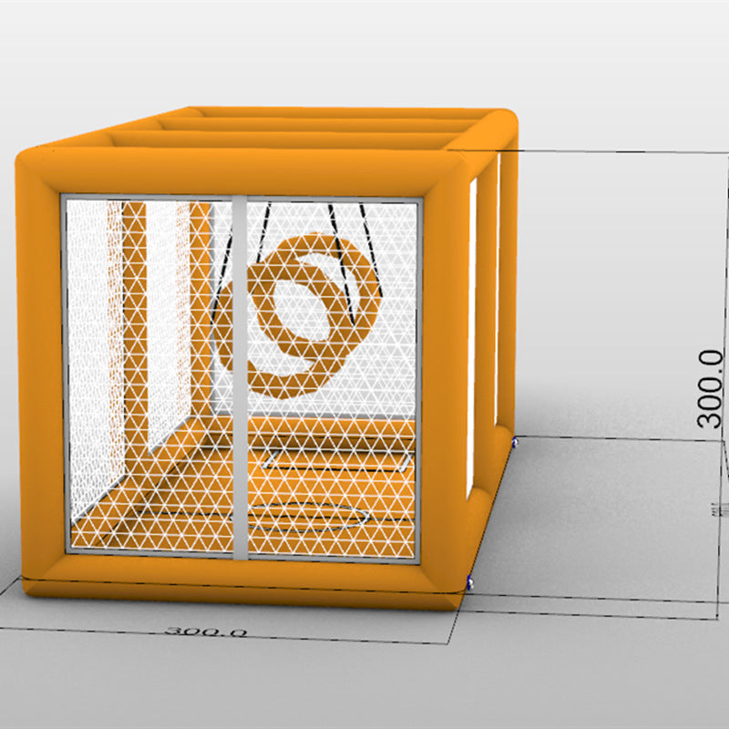 Inflatable Drone Football Field School Inflatable Flying Combat Competition Field Flying Training Cage Inflatable Factory