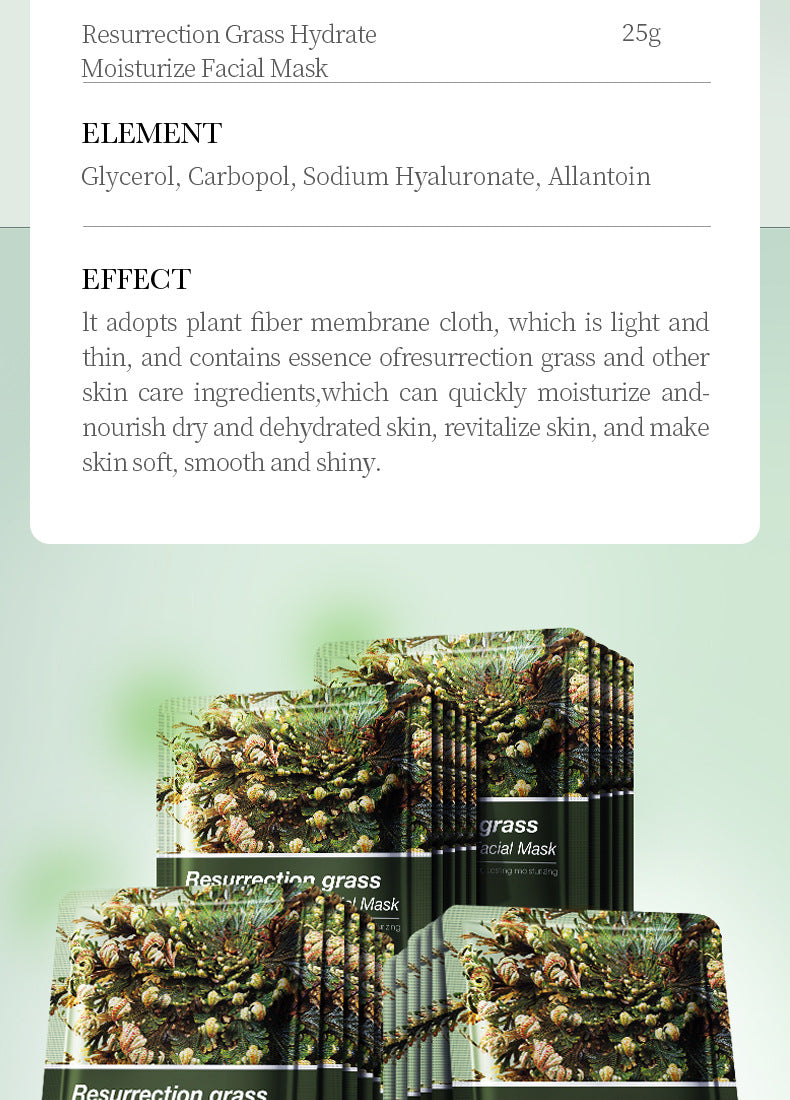 Full English Mask BIOAOUA White Truffle Moisturizing Caviar Nourishing Resurrection Grass Hydrating  Wholesale