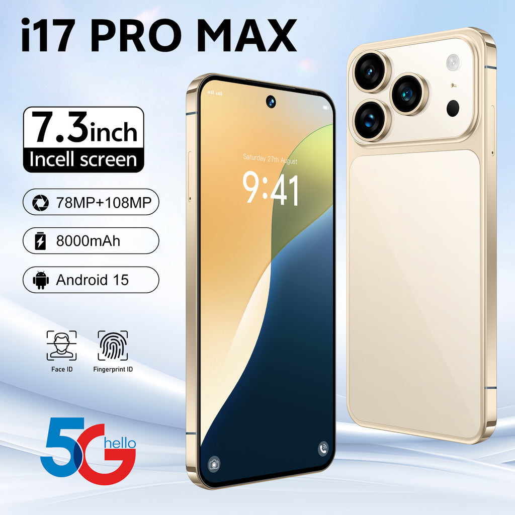 Exclusive Supply i17 Pro Max Large Screen16+1T Android Smartphone Source Factory AliExpress Available
