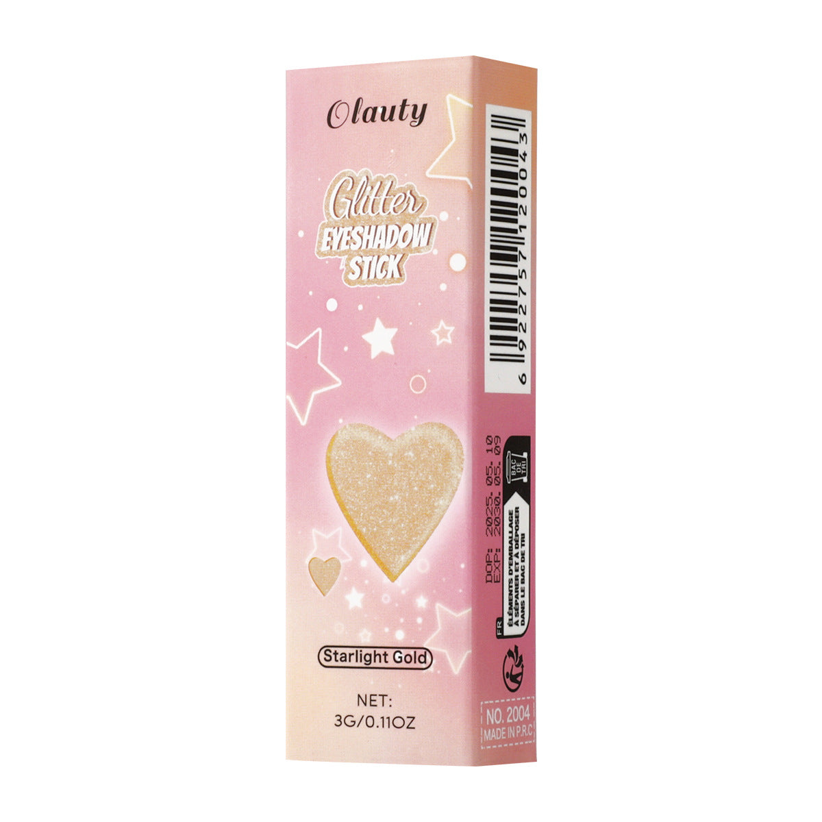tk Jelly Highlight Eyeshadow Stick3g Contour Highlight Stick Pearlescent Shimmer6Color Packaging Beauty Makeup