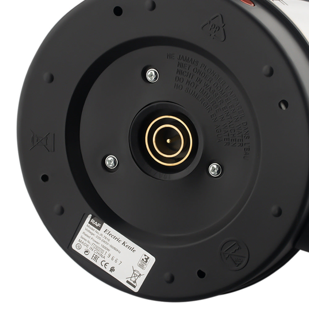 Wholesale European and American Standards2.0L Stainless Steel Inner Liner Electric Kettle Quick Pot Electric Kettle with Inner Steel Lid Gift