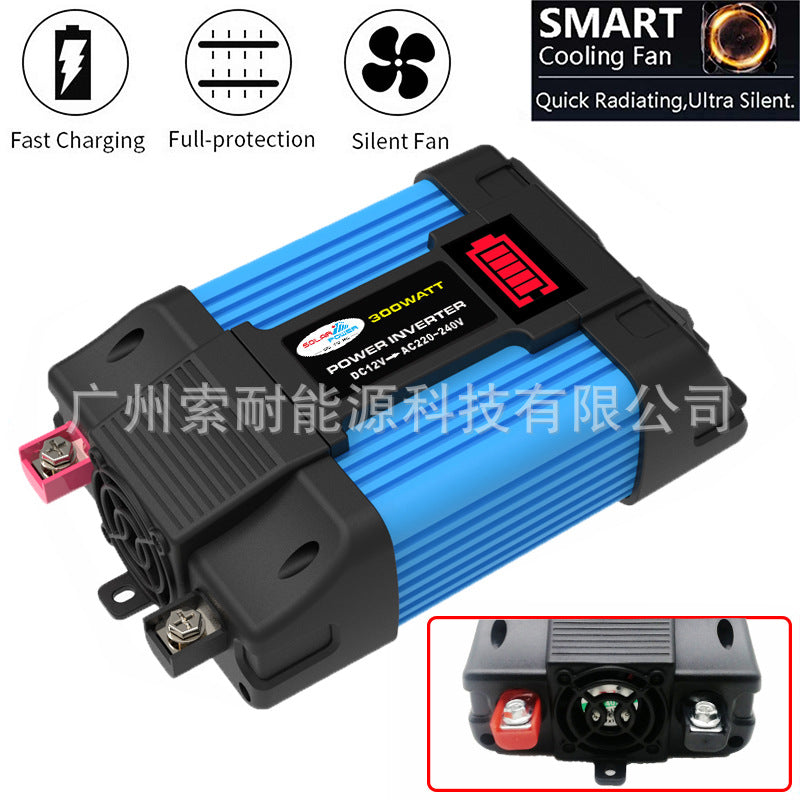 【New Product】Vehicle Inverter300W 500W 12V Turn110V 220V Car Inverter