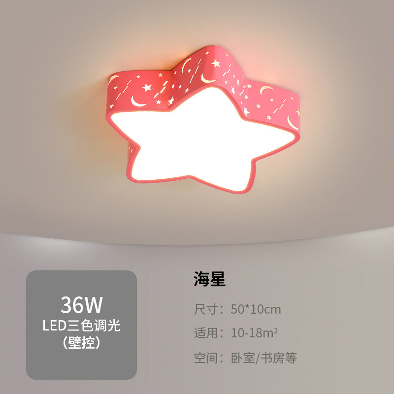 Children's Room Bedroom Light Boys Girls Creative Cartoon Ceiling Light Modern Simple Master Bedroom Light Zhongshan Lighting
