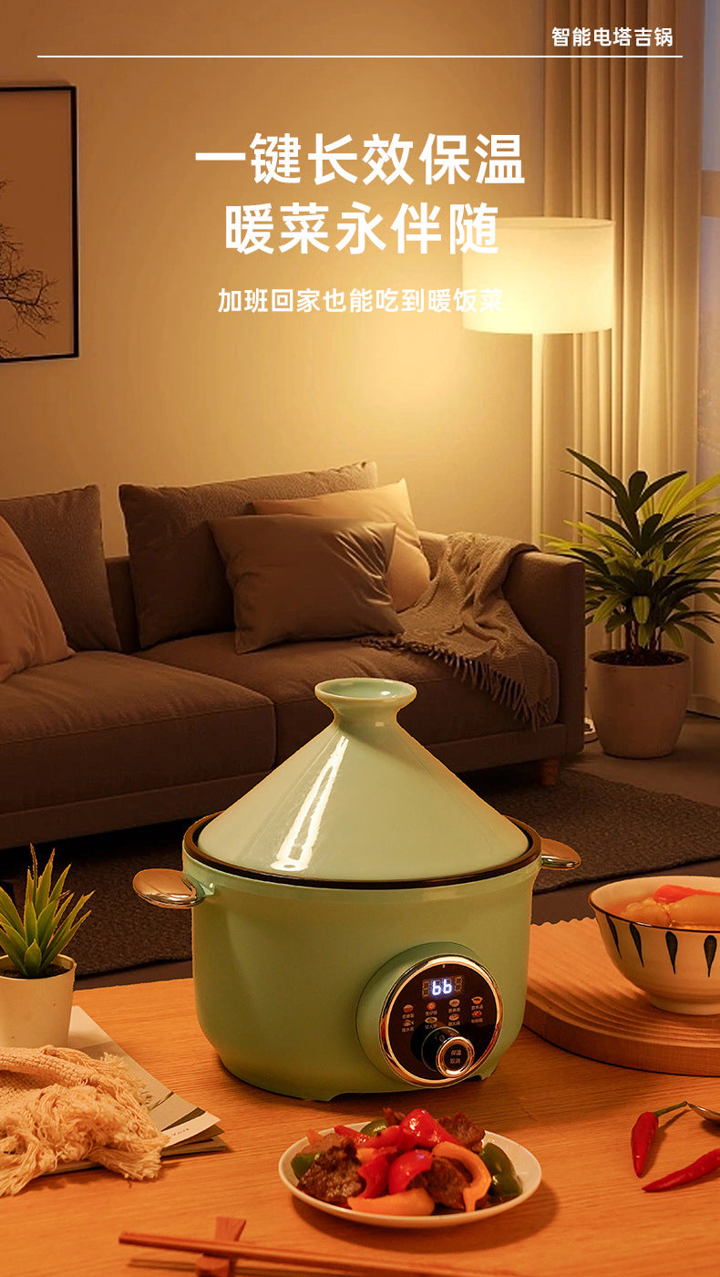 Manufacturer  Wholesale Household Tagine Pot Electric Pressure Cooker Small Steaming and Cooking Integrated Micro Pressure Cooker Pressure Cooker