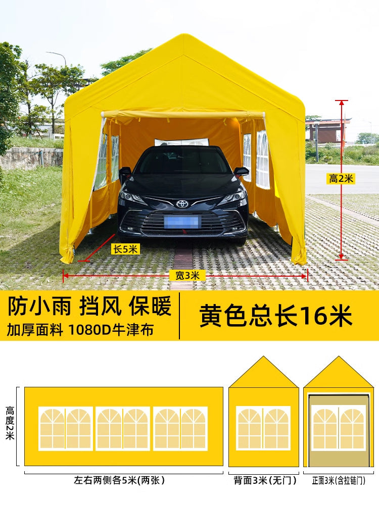 Camping Internet Celebrity Market Stall Tent Cover Thickened Windproof Rainproof Coldproof Outdoor Windproof Cloth Distribution and Dropshipping