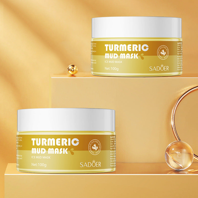 Clay mask100g SADOER Cleansing Mask Ginger Skin Rejuvenation Smear-On Cross-Border Wholesale