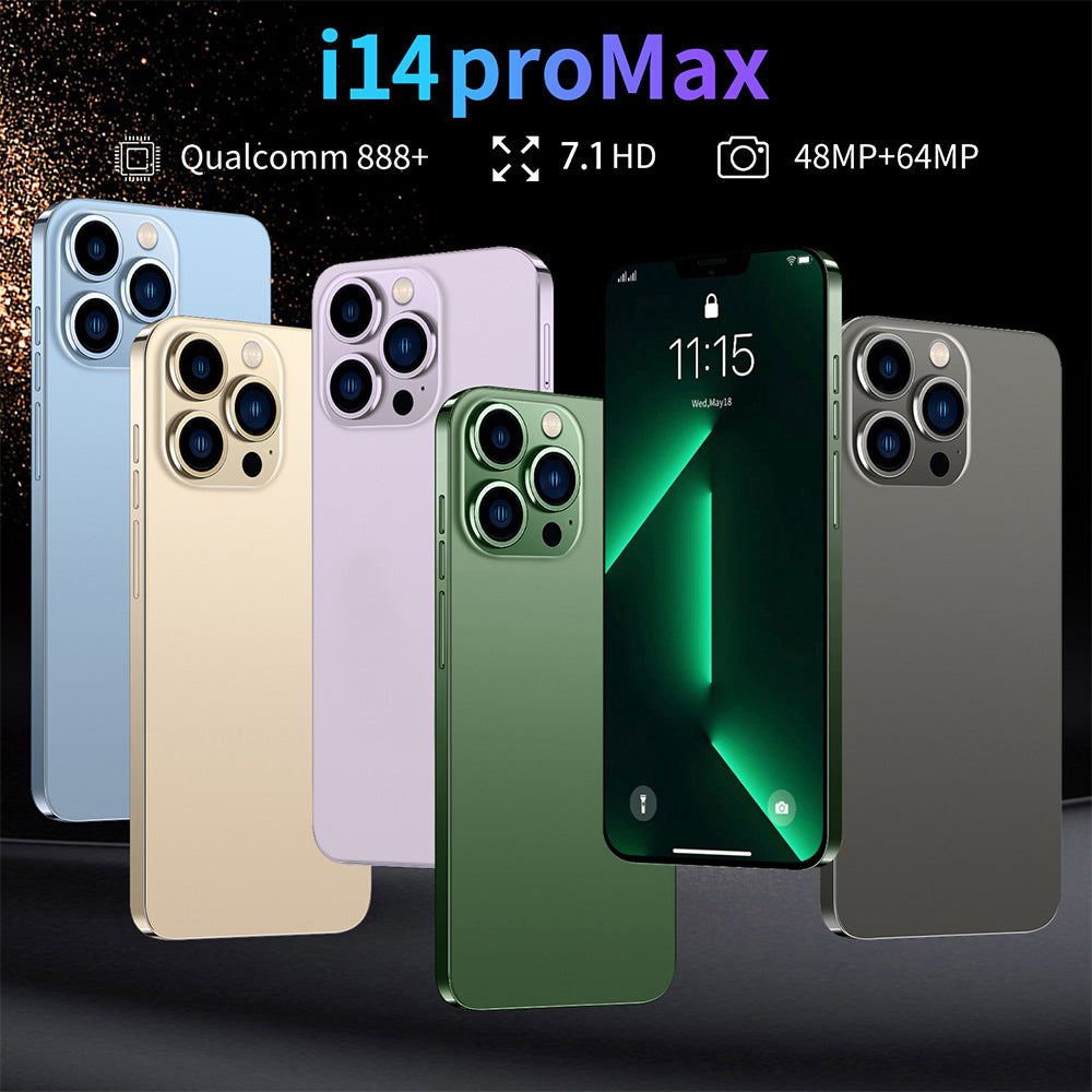i14 ProMax In-stock at low price16+1T All-in-One Large Screen Smartphone (Popular)
